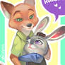 Zootopia- huggle