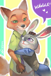 Zootopia- huggle