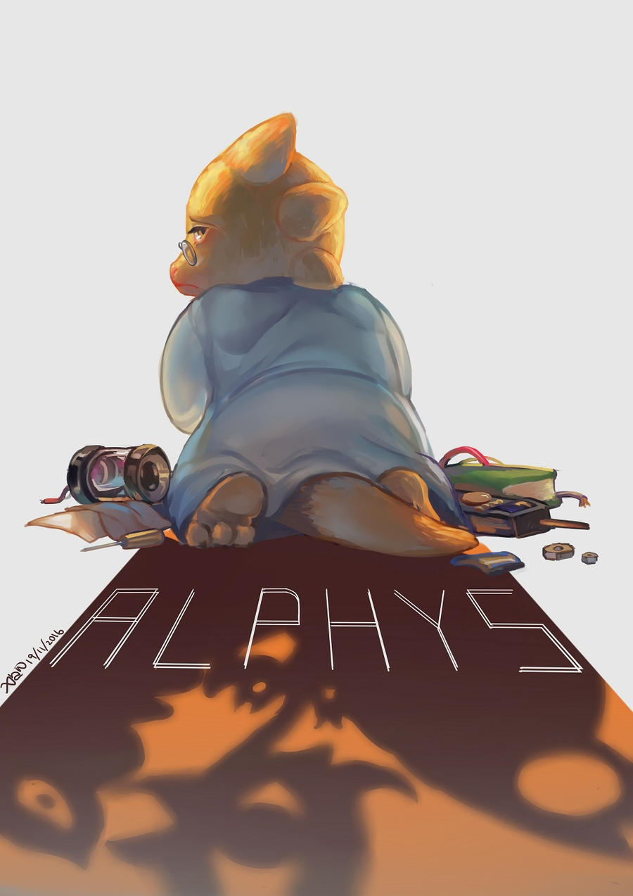 UT- Alphys by christon-clivef on DeviantArt