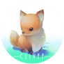 Badge Small Fox