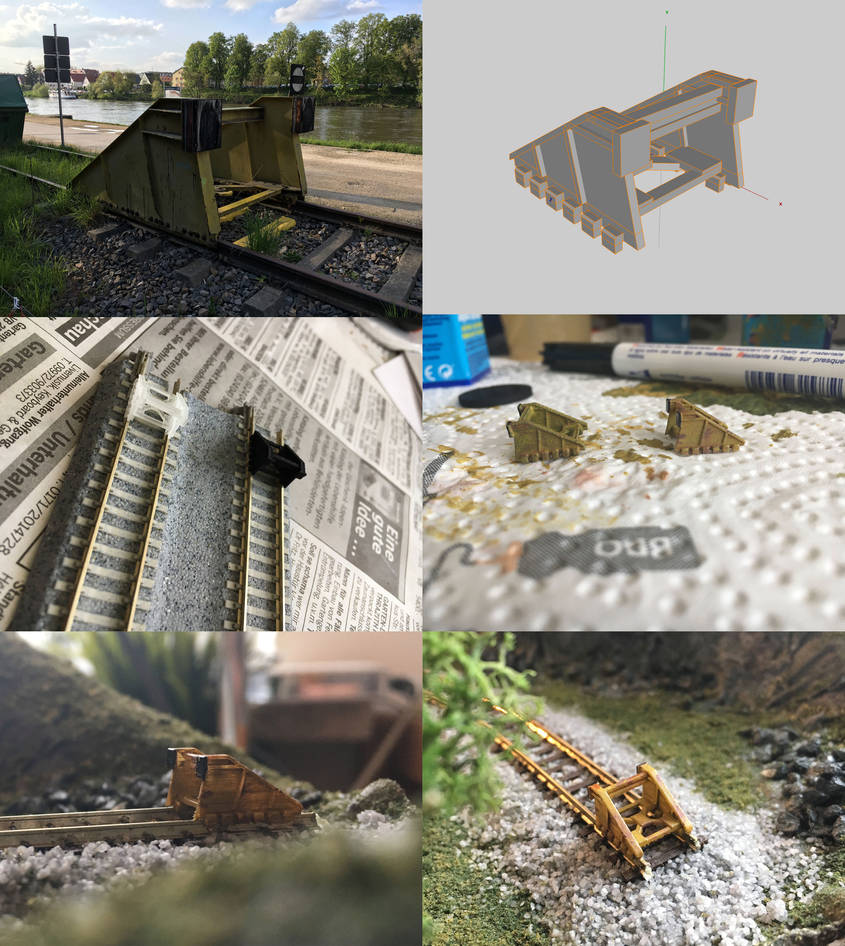 Buffer Stop 3D Print Workflow By ZCochrane On DeviantArt
