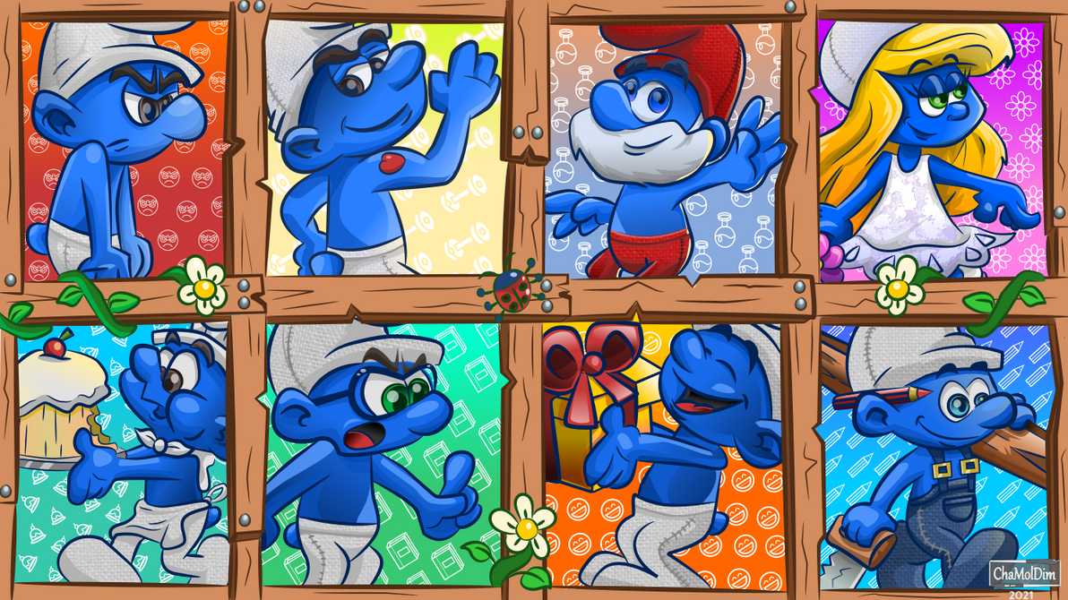 Los smurfs hot sale