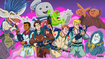 The Real Ghostbusters by Chamoldim