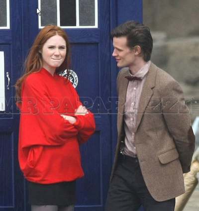 DOCTOR AMY AND NEW TARDIS