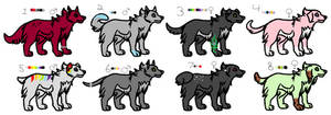 15 point dog adoptables -OPEN- 7/8