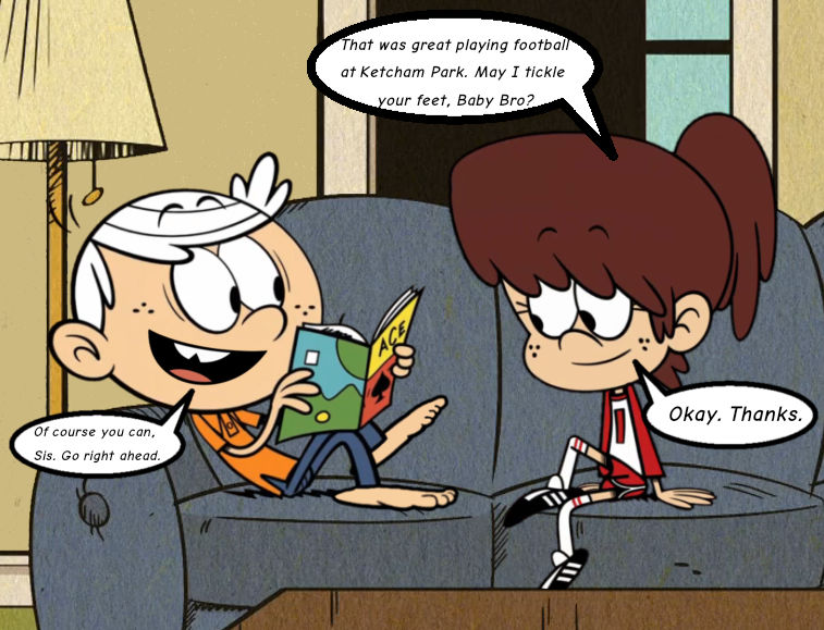 A Giant Woman A Giant Woman Loud House Lincoln and Lynn in the Living Room by StevenUniverseRules on DeviantArt