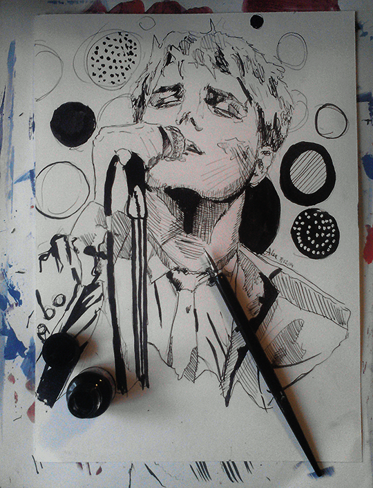 Gerard Way, ink