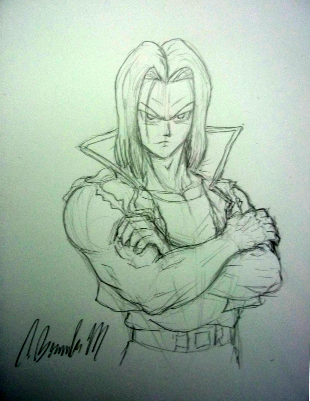 FUTURE TRUNKS SKETCH