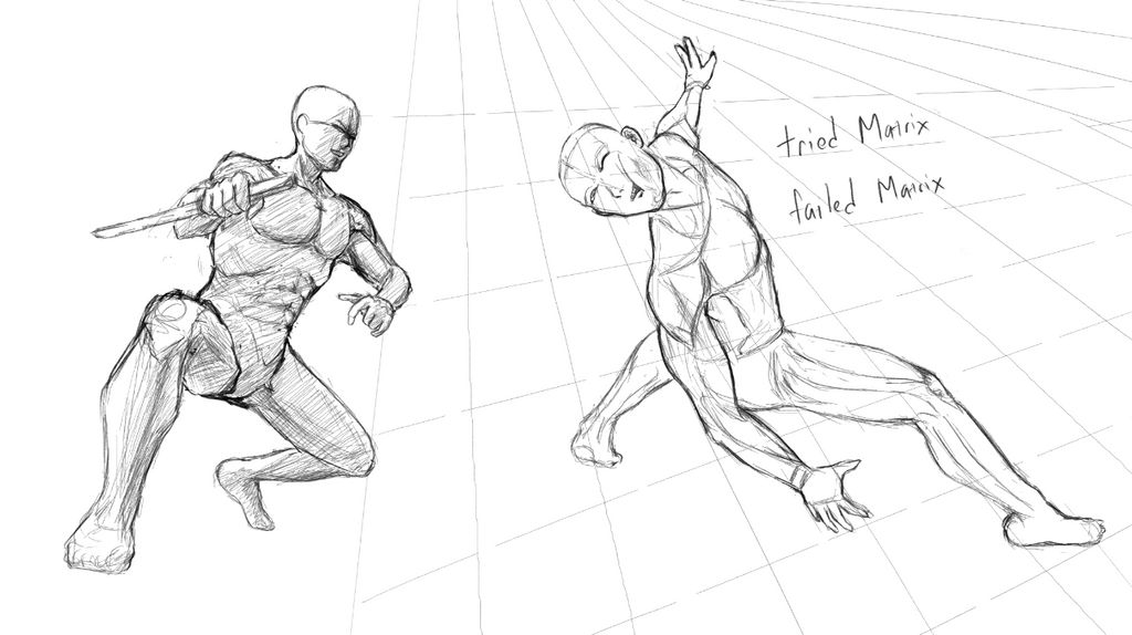 Dynamic Side Pose Day 53 dynamic pose practice by mei-93 on DeviantArt
