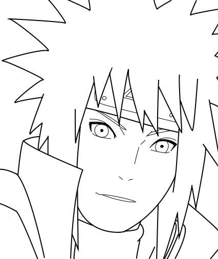 Desenhando - Minato Namikaze.