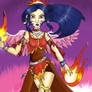 Cuyahoga Goddess purple fire