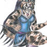 Color anthro Bobcat Girl