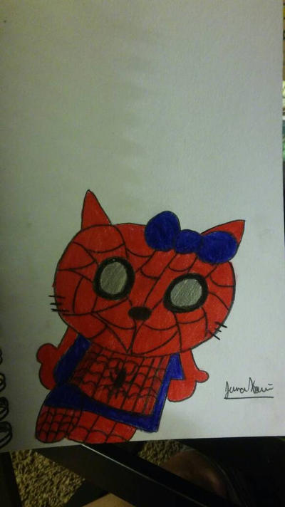 Hello Kitty Spiderman By Xjennakillzx On DeviantArt hello-kitty-spiderman-by-xjennakillzx-on-deviantart