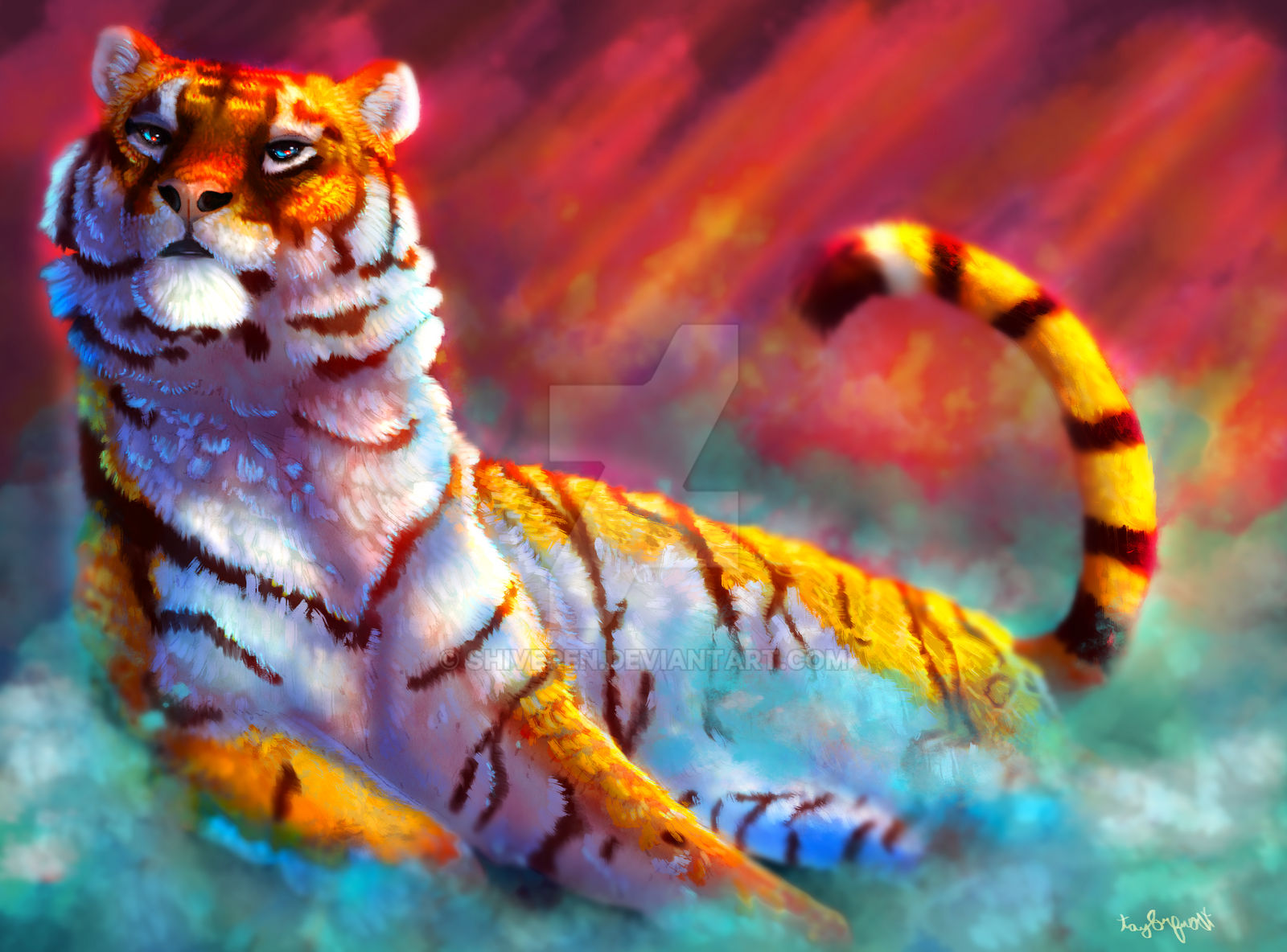 Tiger Sketchbook Cover by hibbary on DeviantArt