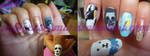 shirokuma cafe nails by princessesmio