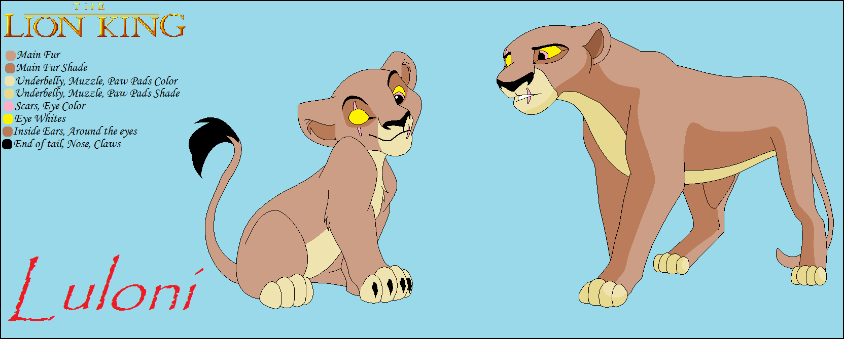 Lion King OC Luloni