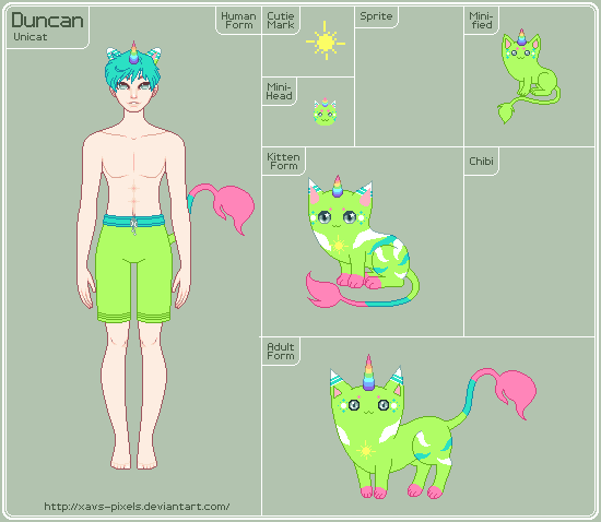 Unicat - Duncan Reference Sheet - WIP