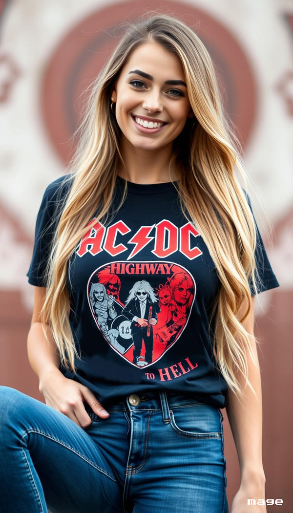 Rock and Roll Lady - AC/DC Fan - Highway to Hell by FunAIGirls on ...