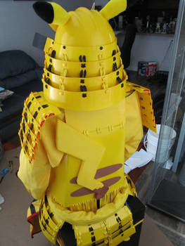 Pikachu Samurai Armor: Back