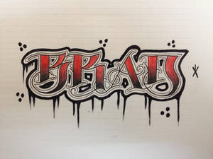 lettering brad