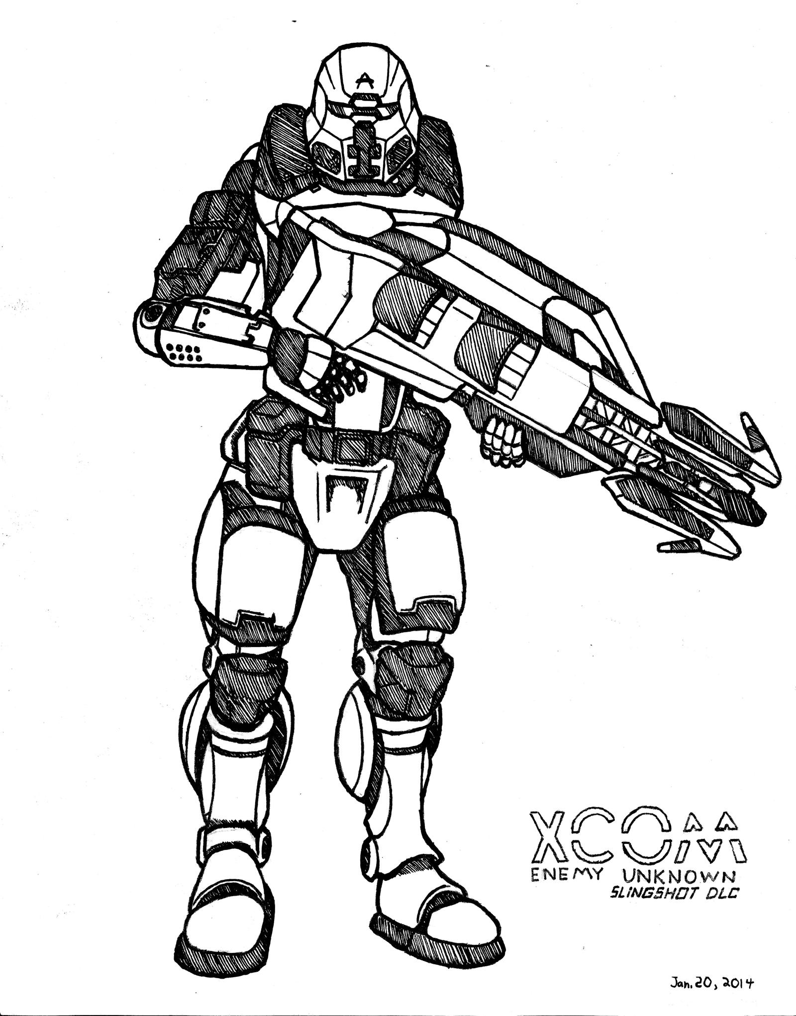 Deviantart Xcom Weapons Xcom Heavy by TacticalCrash on DeviantArt