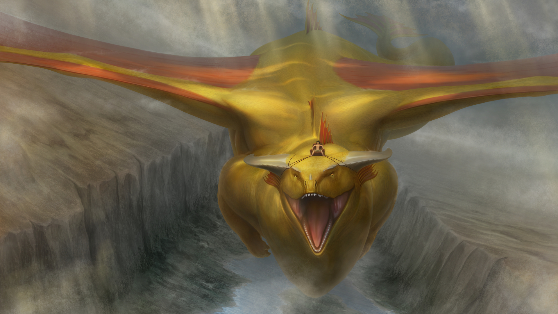 Dragon Ride by Meanybeany on DeviantArt