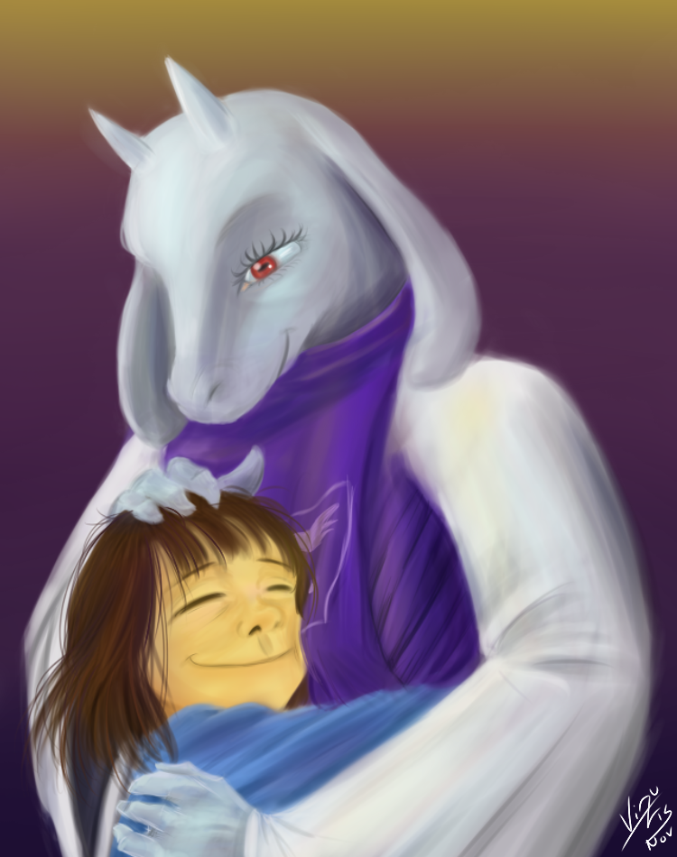 Undertale Fanart Toriel Is Love Toriel Is Life By Fervizu On Deviantart