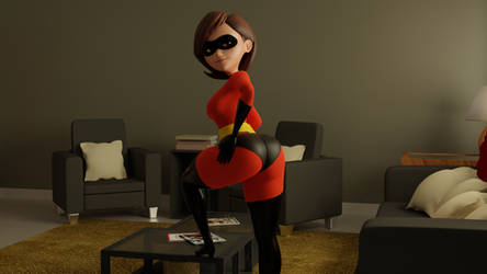 Helen Parr Elastigirl Mrs Incredible Wallpaper