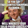 Contestshipping Is Canon?