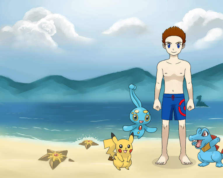 Fun At The Beach by JapaneseGodzilla1954