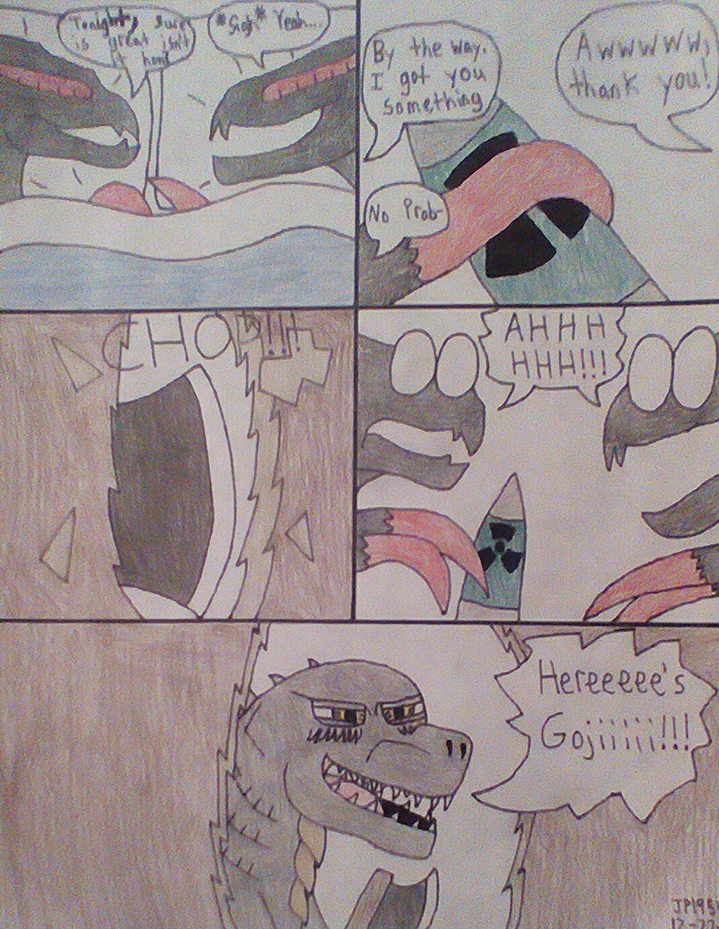 Here's Goji! by JapaneseGodzilla on DeviantArt