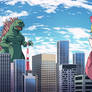 Serena Meets Godzilla In Tokyo