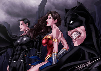 Justice League FanArt by MIGHTY-TESLA
