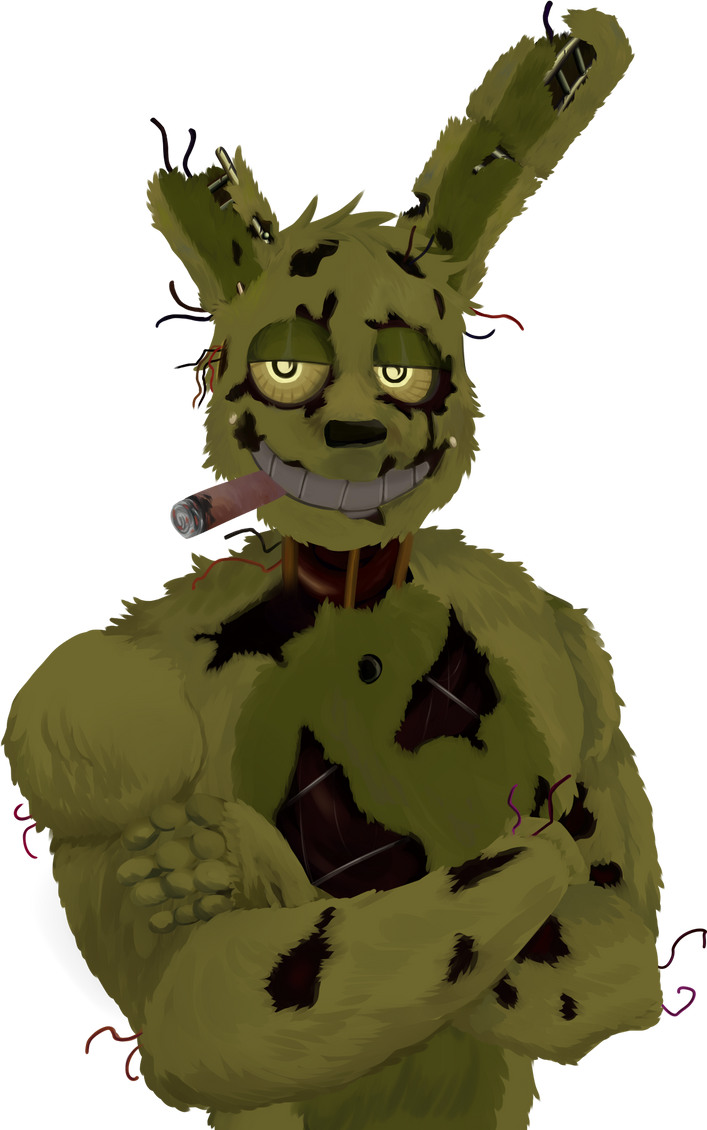 Springtrap by LuisaGamesArty on DeviantArt