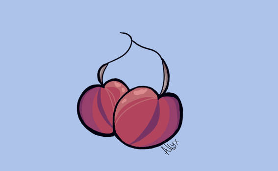 A red fruit x practicing