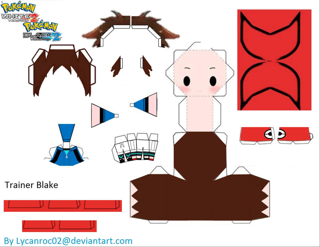 Blake papercraft by Lycanroc02 on DeviantArt