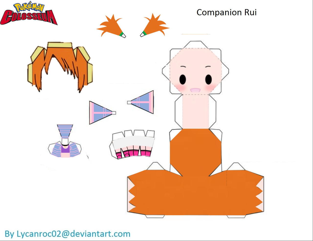 Rui papercraft by Lycanroc02 on DeviantArt