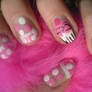 Cupcake Nail Design