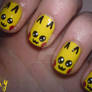 Pikachu Nail Design