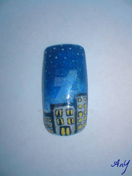 Night Nail Design