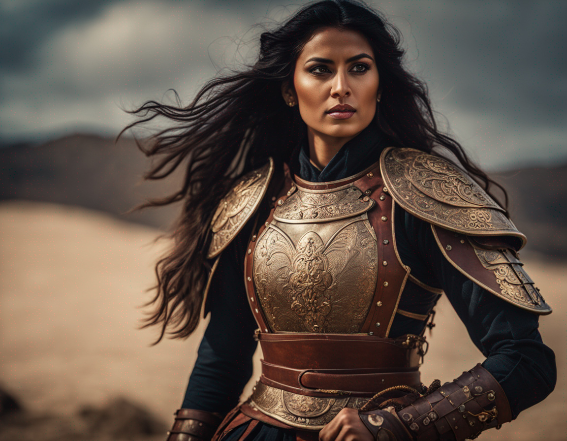 Female samurai by AINation on DeviantArt