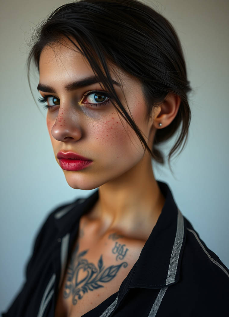 Teen closeup