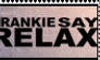 frankie says relax stamp