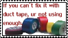 duct tape stamp