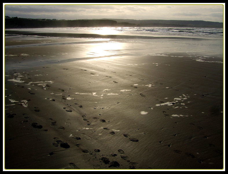 Footsteps in the Sand