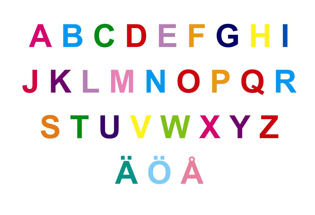 Norwegian Alphabet from iChildUk by SaranKaibaran on DeviantArt