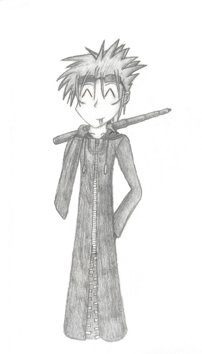 Reno as.... Axel. by sephiroth-7 on DeviantArt