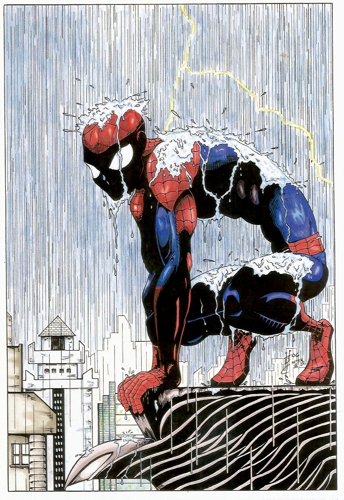 colored spidey