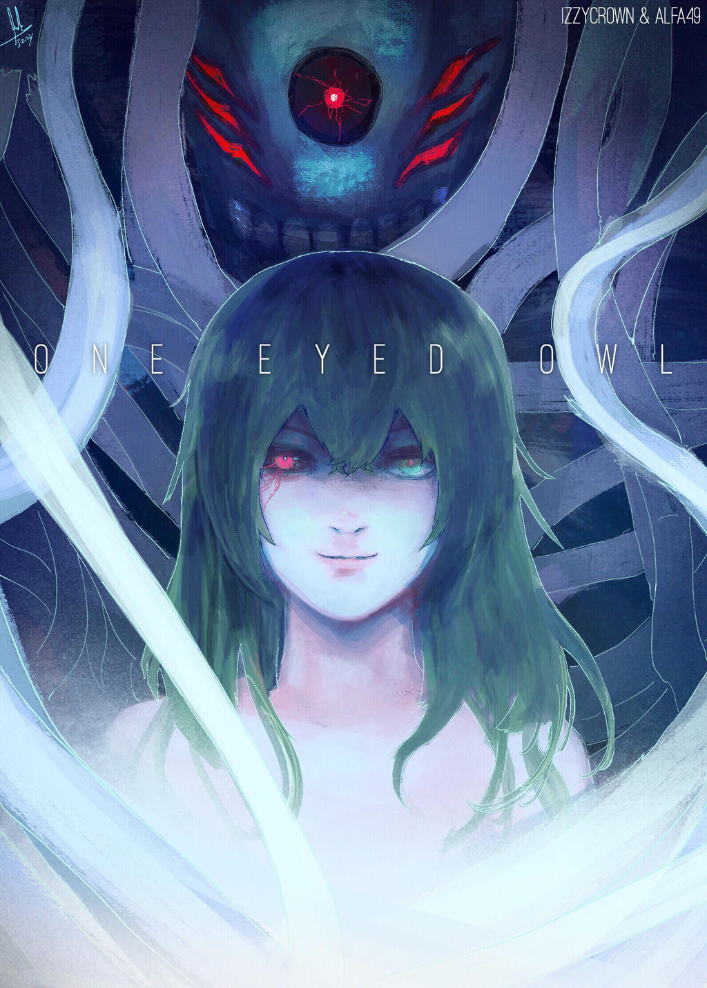 One Eyed Owl Eto Yoshimura By Sapphire22crown On Deviantart