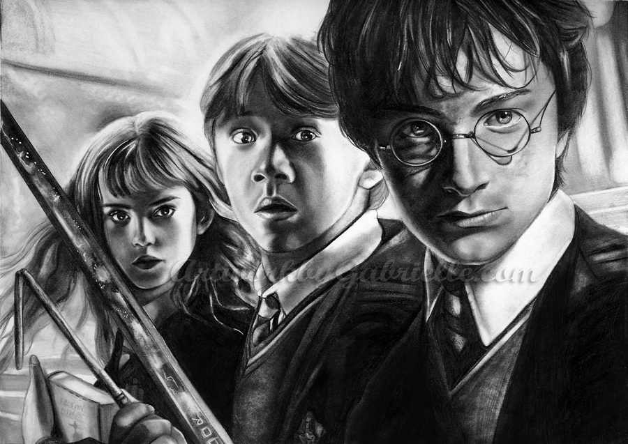 How To Draw Harry Potter Ron And Hermione Step By Step At Charles how-to-draw-harry-potter-ron-and-hermione-step-by-step-at-charles